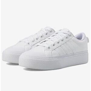 adidas Bravada 2.0 Platform Color: White, Size 9.5 Width B - Medium